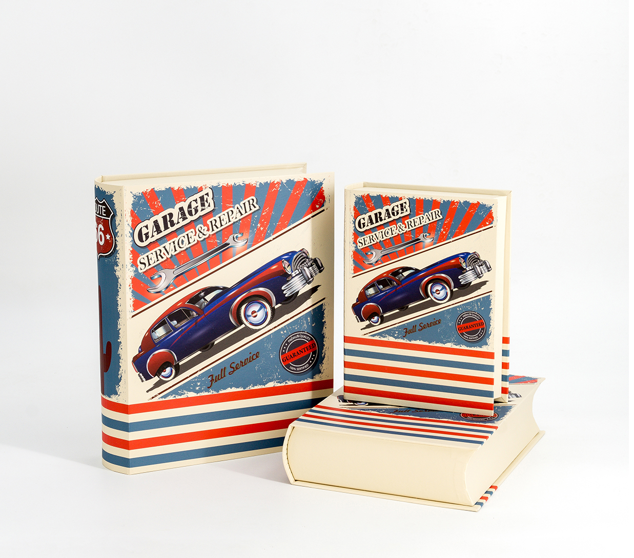 Book Shape Box Gift Box Storage Box Packing Box Magnet Box 3/Set