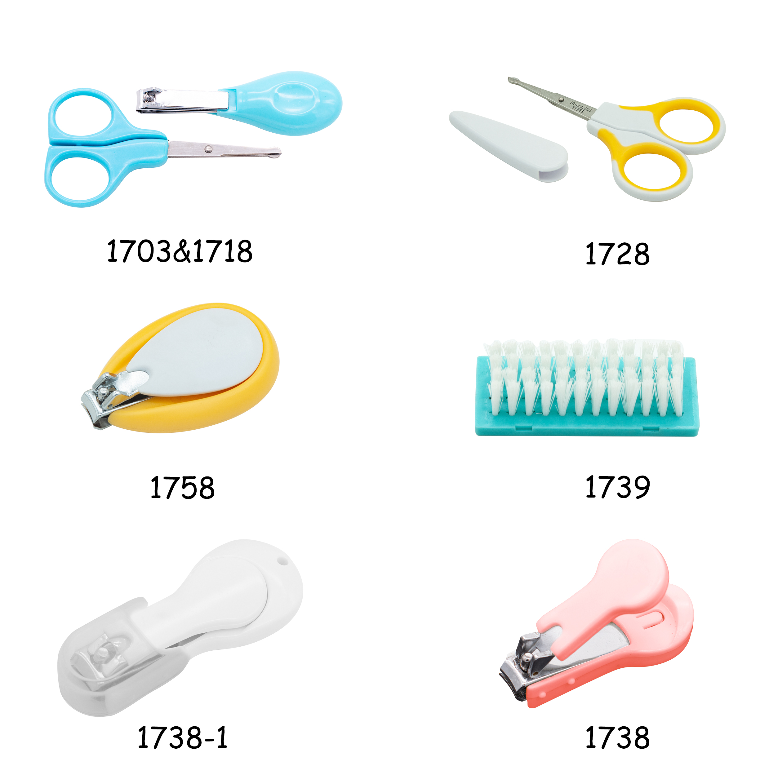 scissors/nail clipper / brush