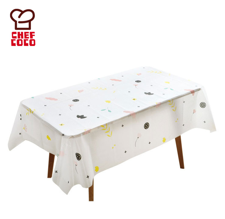 Plastic table cloth