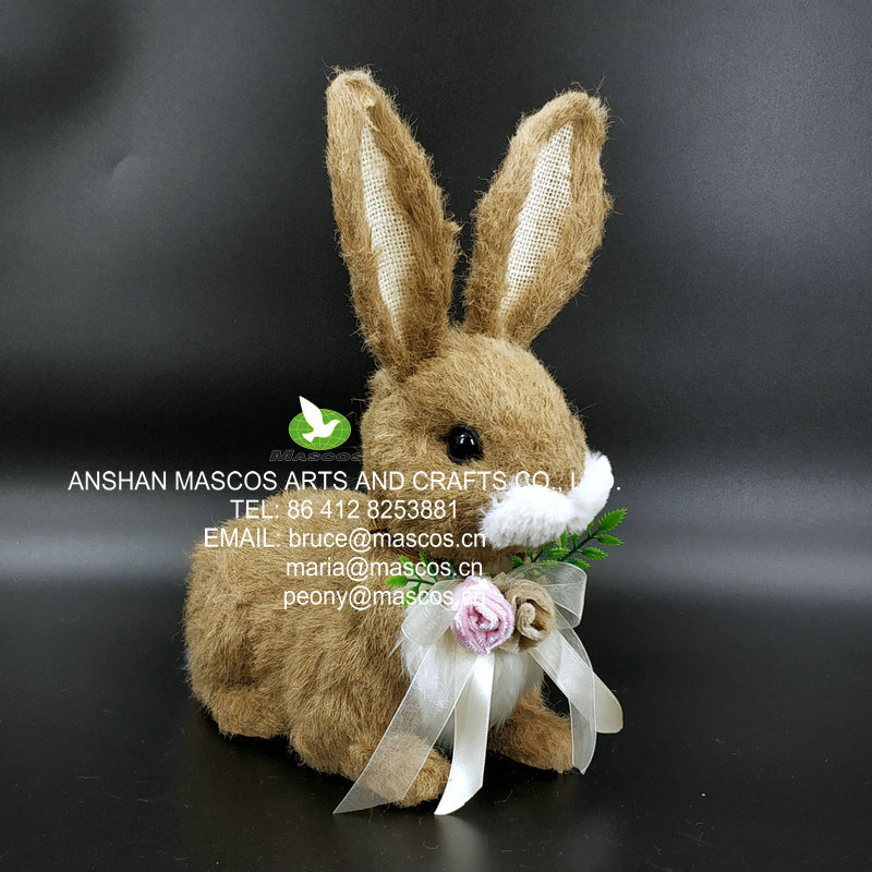Bunny,Easter Decoration,Spring,Natural,Festival,Seasonal,Holiday,Home,Handcraft,Gift,Animal,Rabbit,Ornament