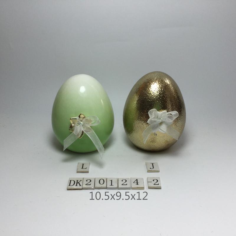 Ceramic Easter egg ornaments
