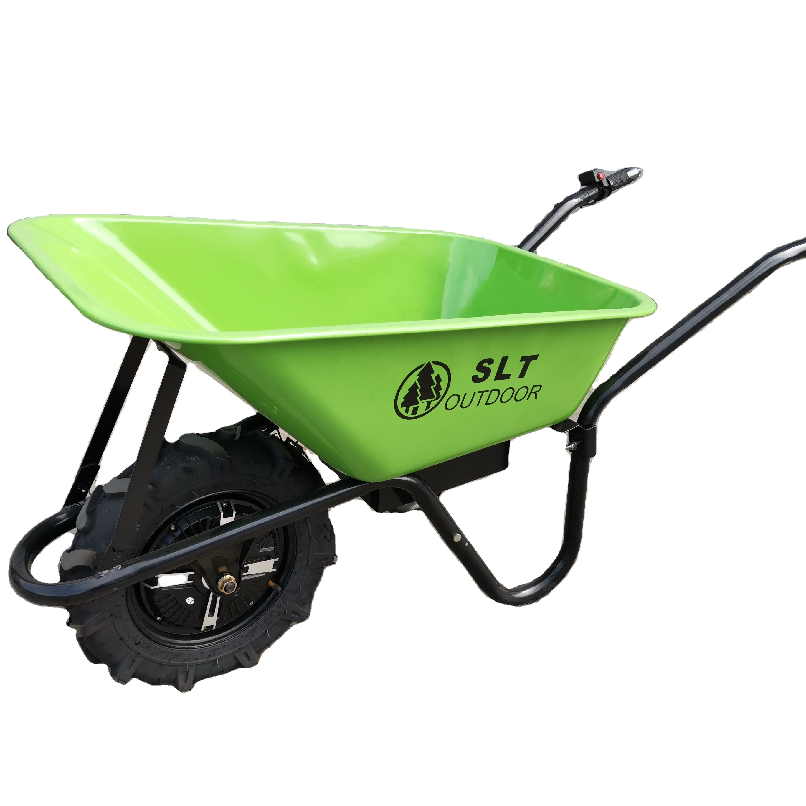 24V/12A Electric power barrow wheelbarrow with motor wheels EWB6414