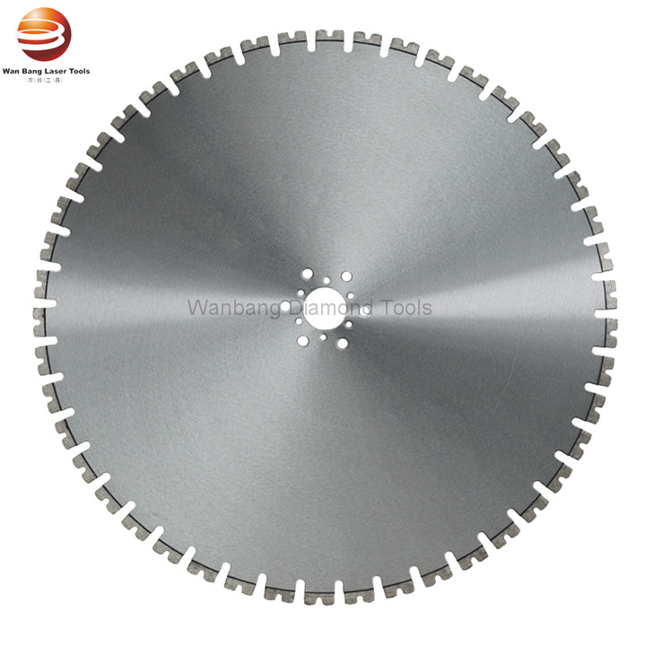 500-2000mm Laser welded diamond wall saw blade