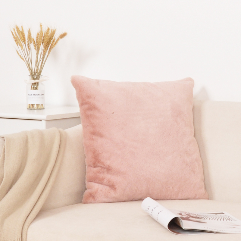 New faux fur decorative pillow fashion cushion pillow cases throw pillow cover for sofa