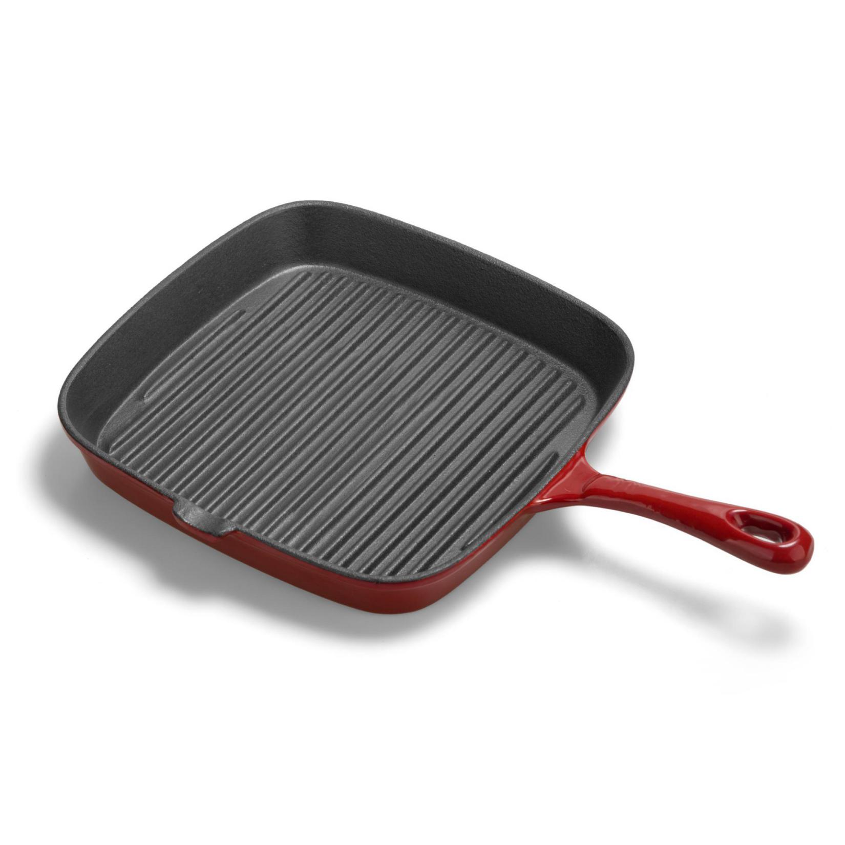 Cast iron grill pan