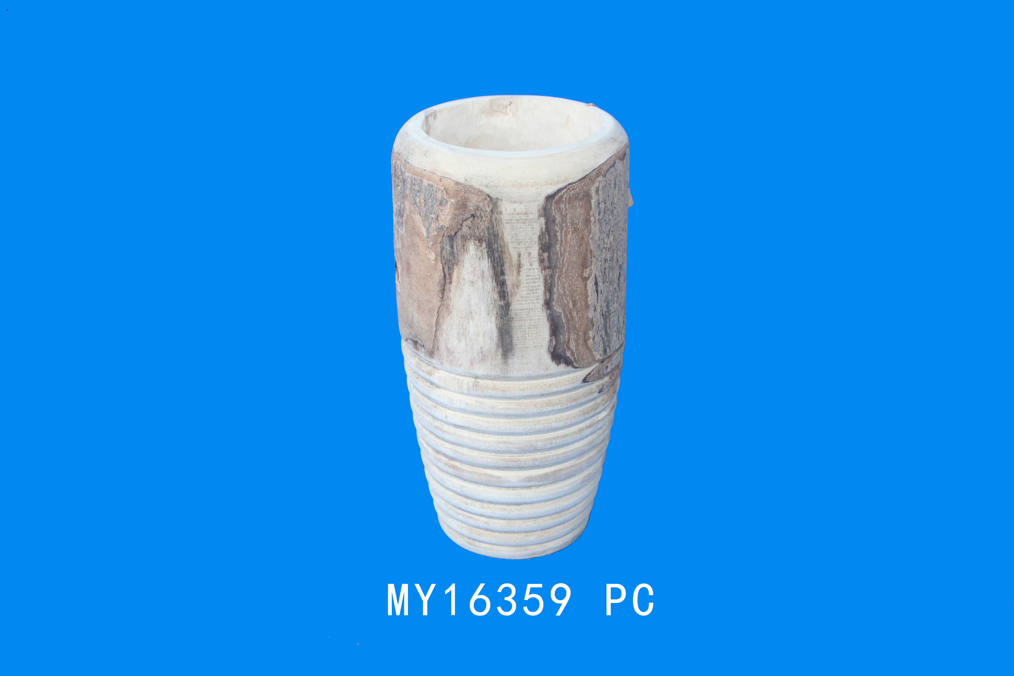 Wood pot
