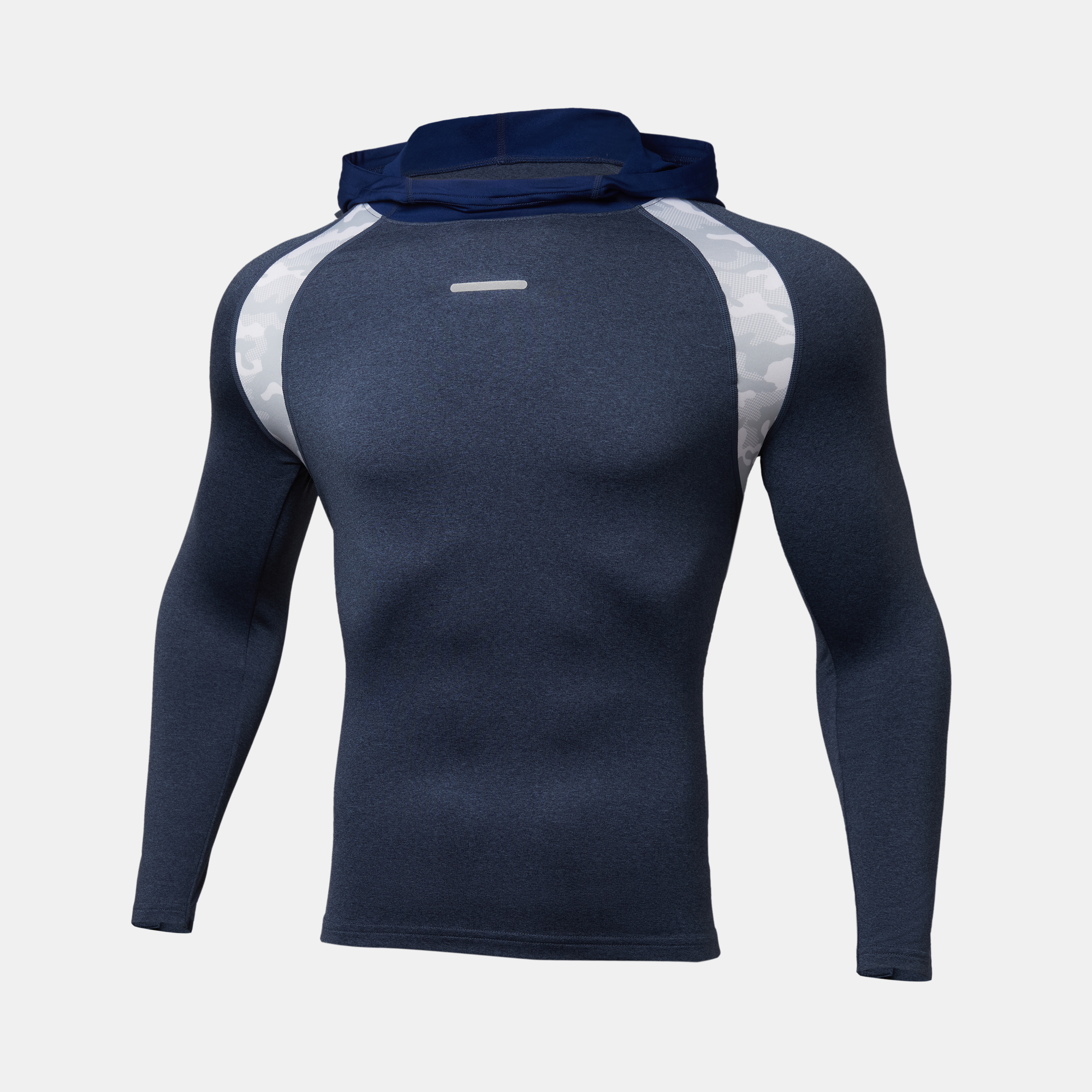 Winter/Autumn Hooded Fleeced Thermal Ls Shirt14