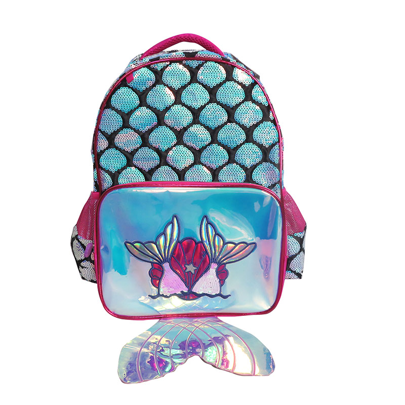 3D Tail sequin Backpack