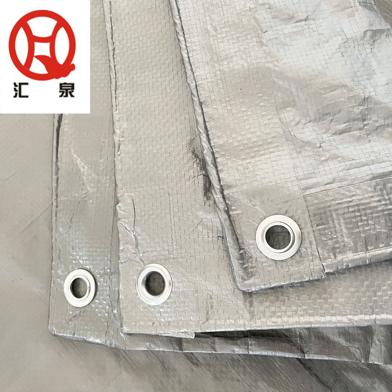 10mil Thickness 30ftx40ft Silver Color Heavy Duty Poly Tarp for house roofs