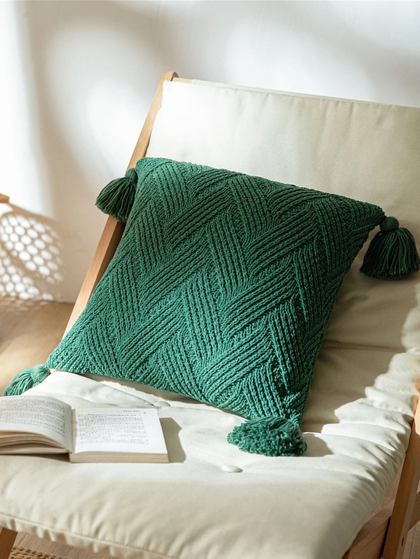 2021 new knitted pillow recycled fabric knitted pillow cushion cushion comfortable soft fabric -18