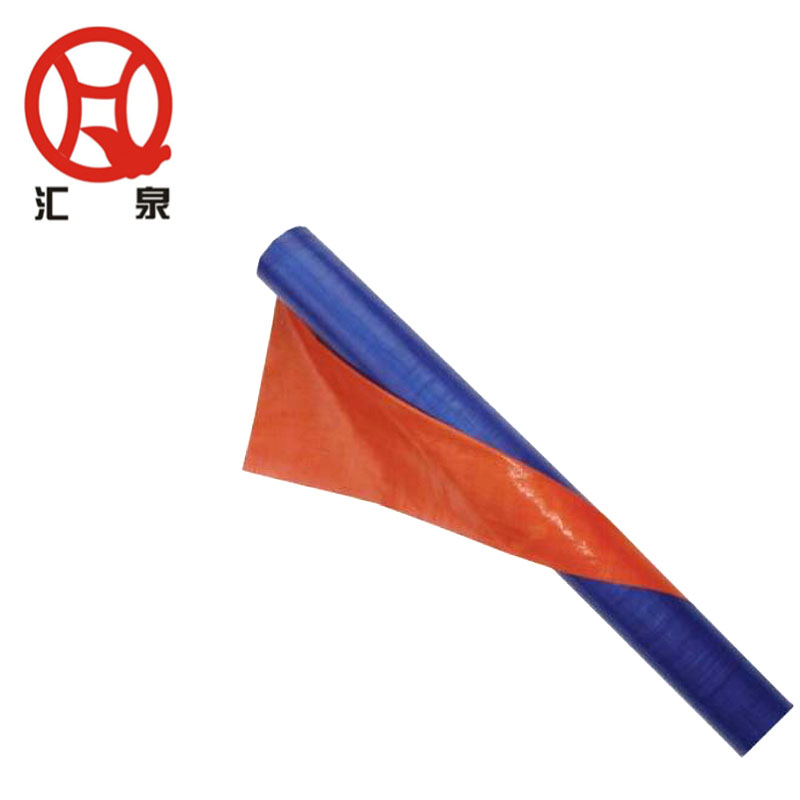 200g/m2 Blue/Silver and Orange/Silver pe tarpaulin roll