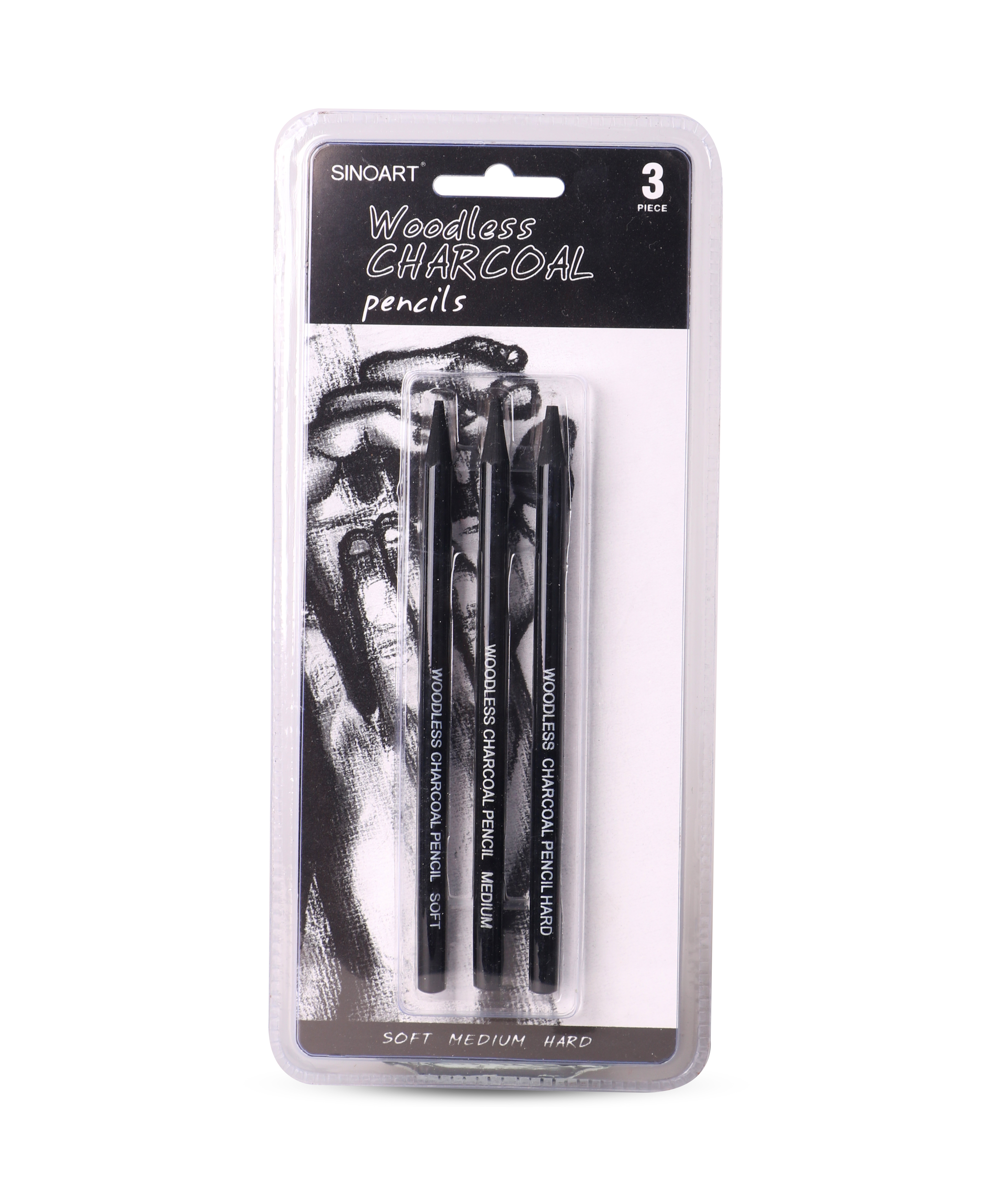 Woodless Charcoal Pencils