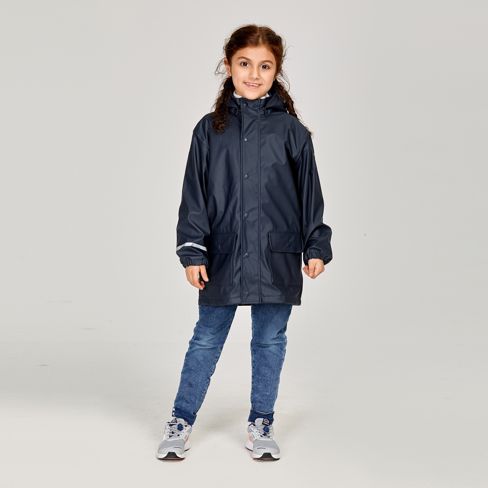 GIRLS'S rain Jacket