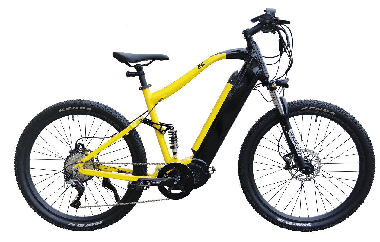 27.5inch mid motor electric mountain bike MTB with rear suspension