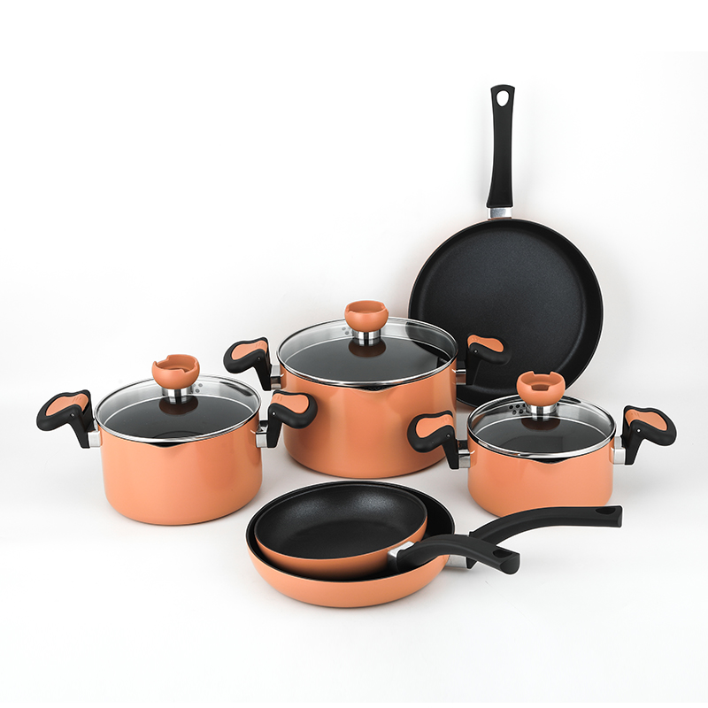9pcs aluminum set