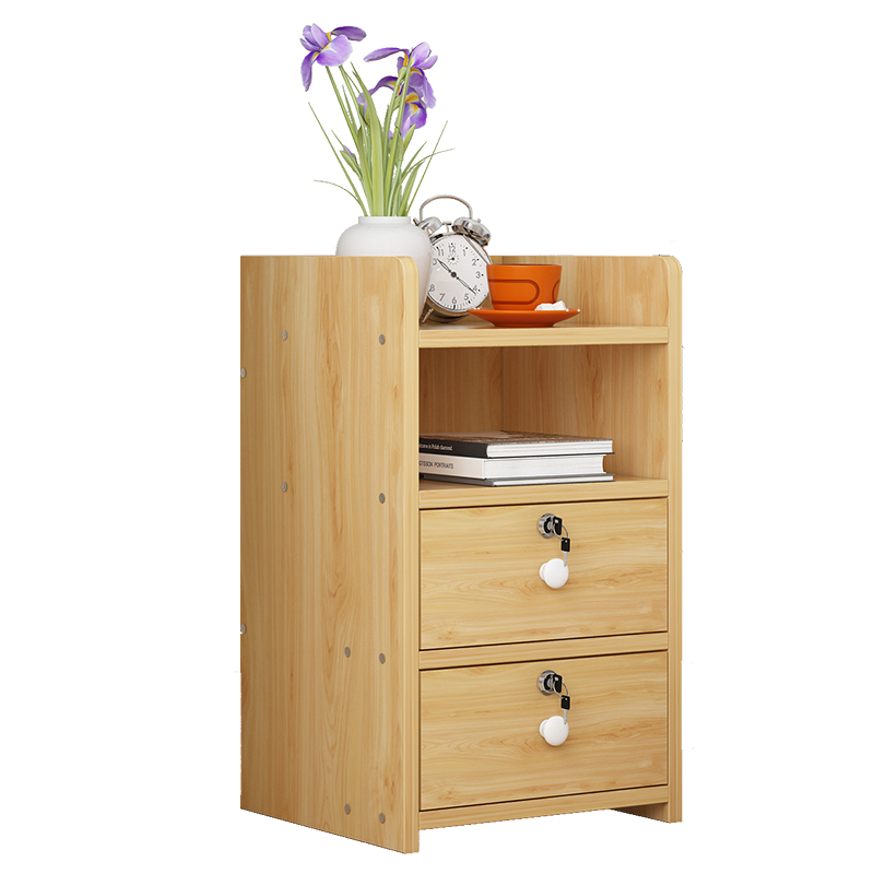 Modern minimalist night stand storage cabinet cabinet for bedroom