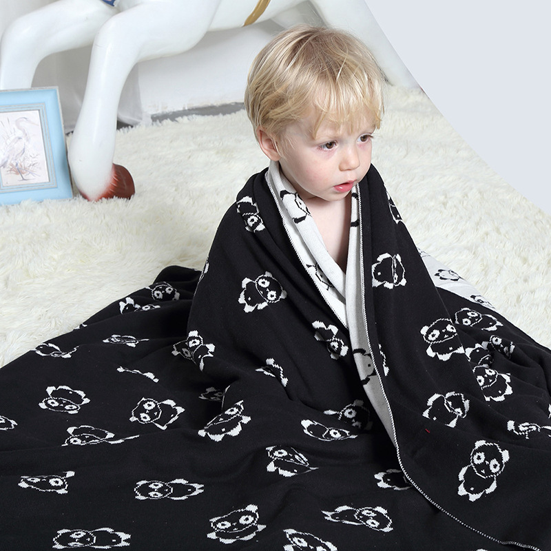 printed baby blanket
