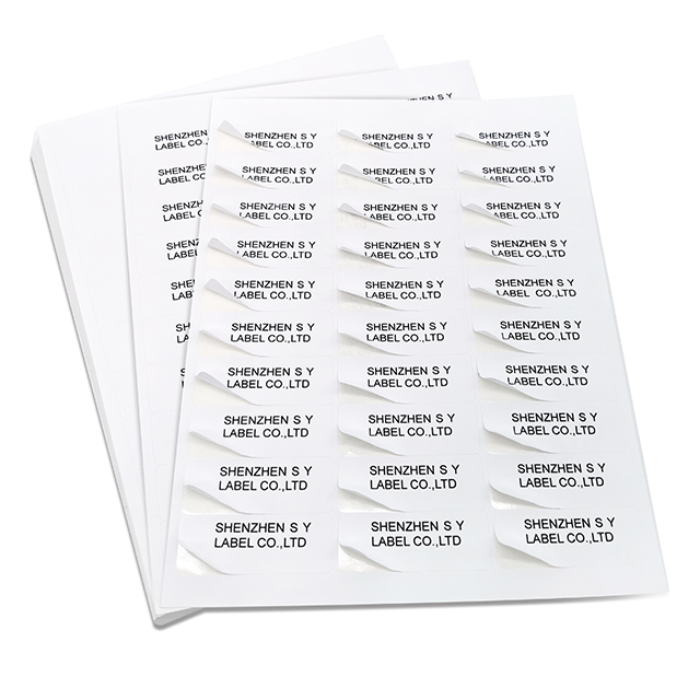 Letter Size Laser & Inkjet Label 30Ups 2-5/8 x 1"x100 Sheets Labels Shipping Address Labels Clear Printing