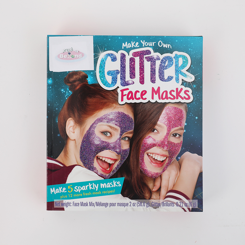 Make Your Own Glitter Face Masks
