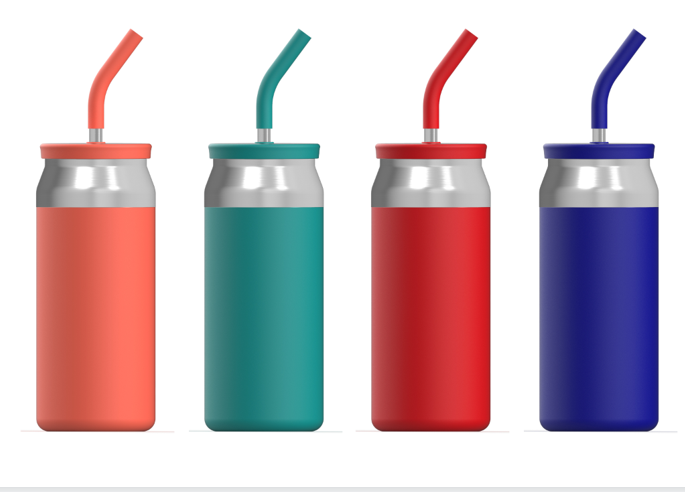 Single wall water bottle