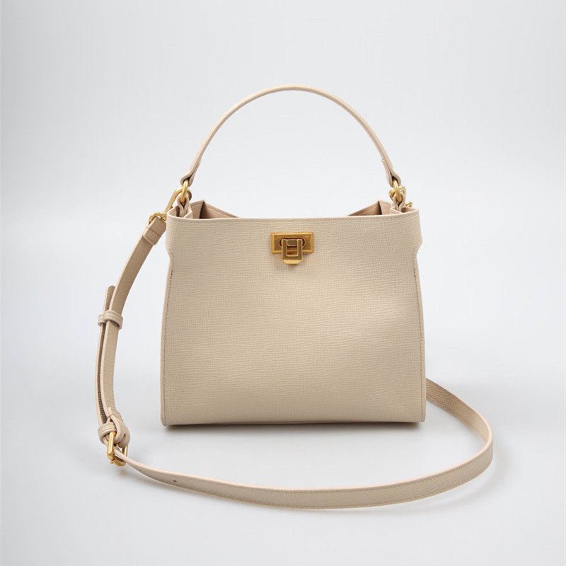 Leather handbag/shopper bag/crossbody bag