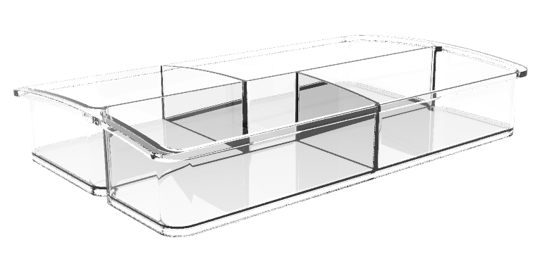 Clear Acrylic Tray / Storage / Organizer / Holder 4A
