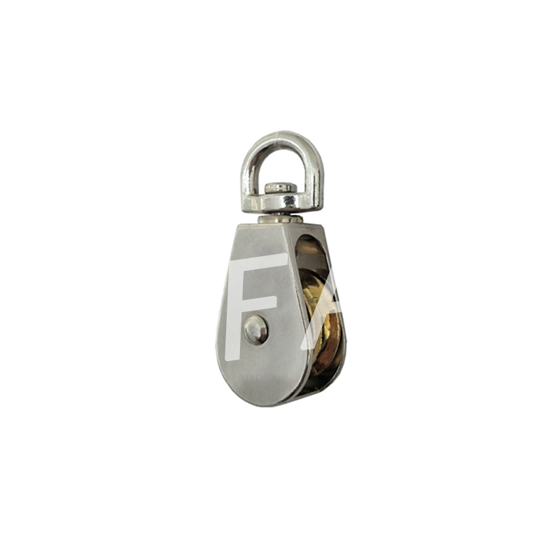 Zinc Alloy Swivel Single Pulley
