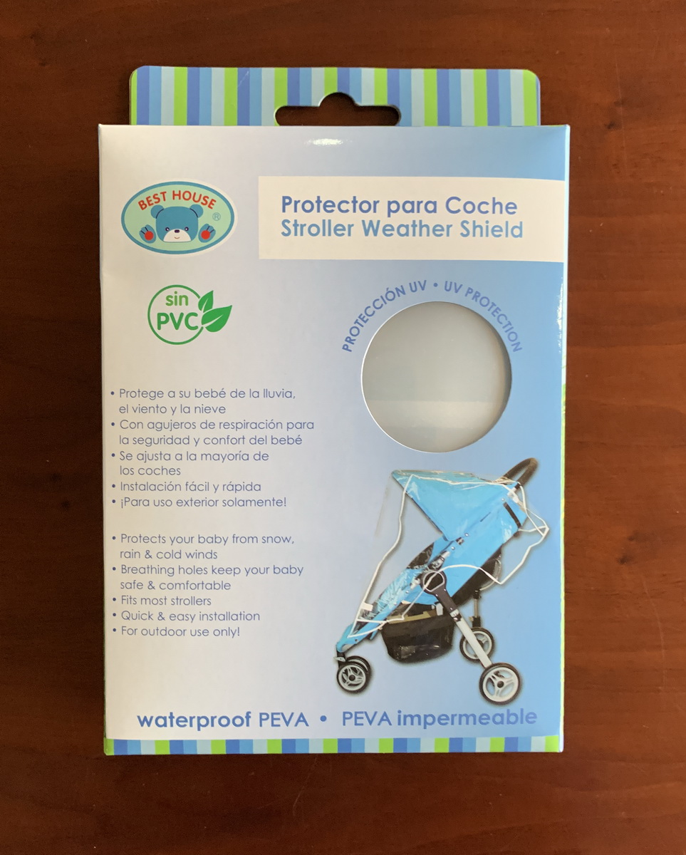 PVC/PEVA Clear Stoller Weather Shield