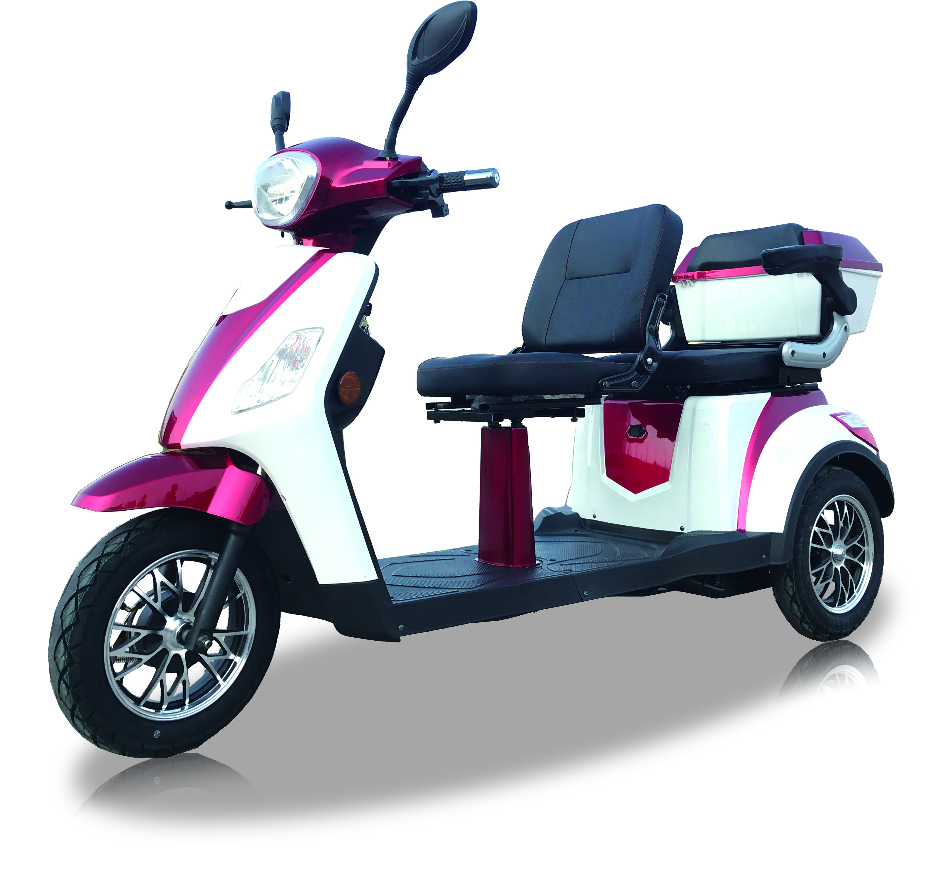 Electric tricycle for two people 800W