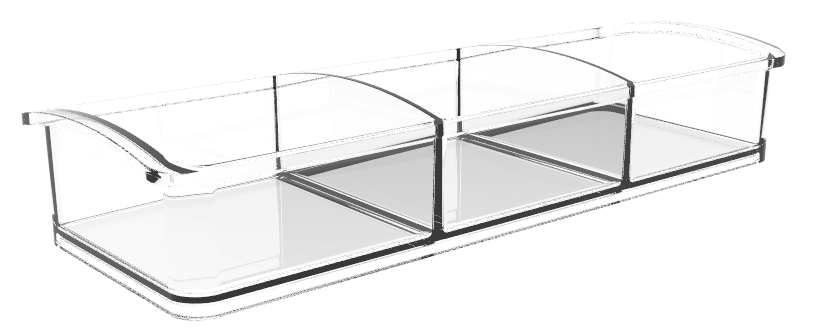 Clear Acrylic Tray / Storage / Organizer / Holder 3A