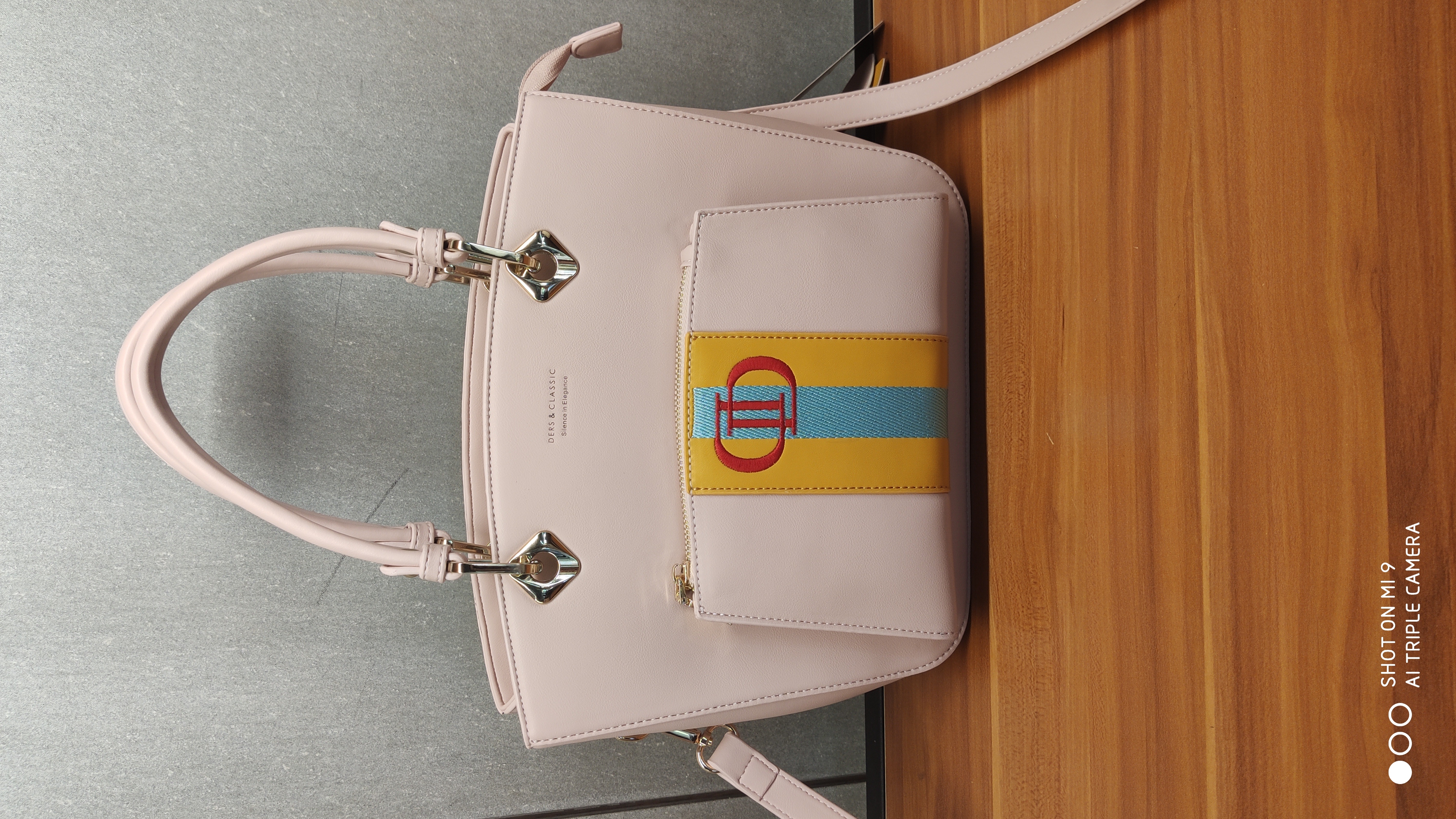 Customizable PU handbag
