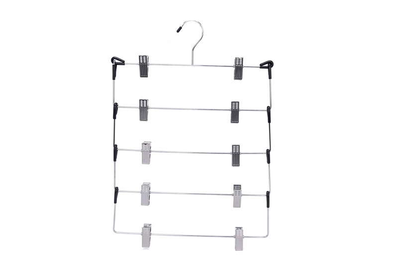 5 Tier Foldable Metal Pants Hanger