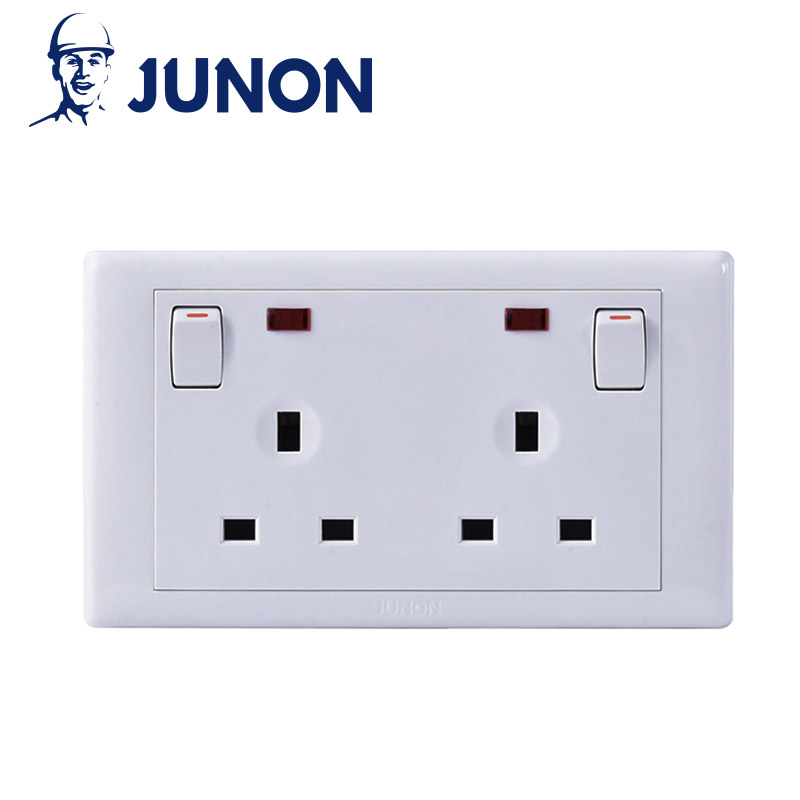 7x14 type 13A double switched socket