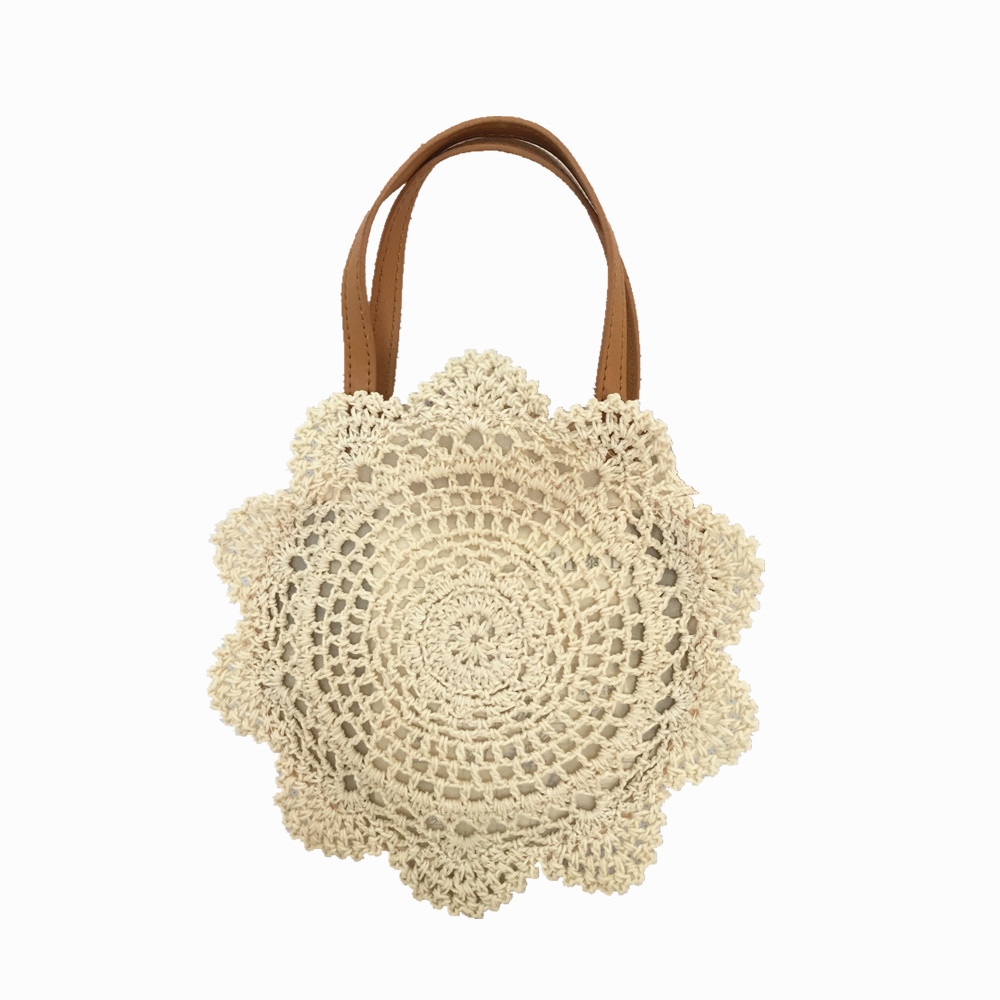 Round lace bag