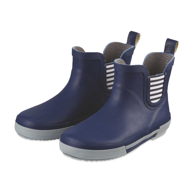 Kids' Short Wellington Ankle Rubber Rain boots
