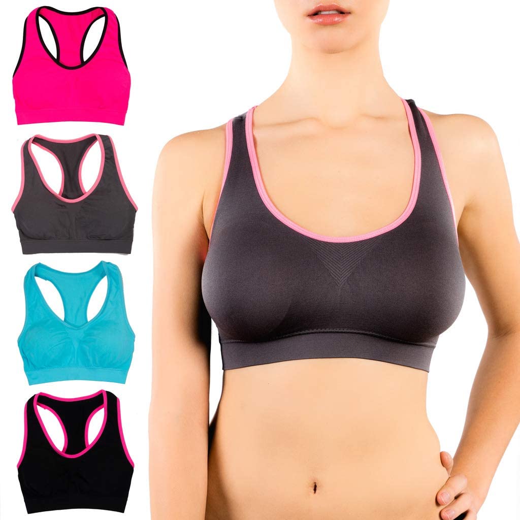 Women's Microfiber Crop Top sport bra