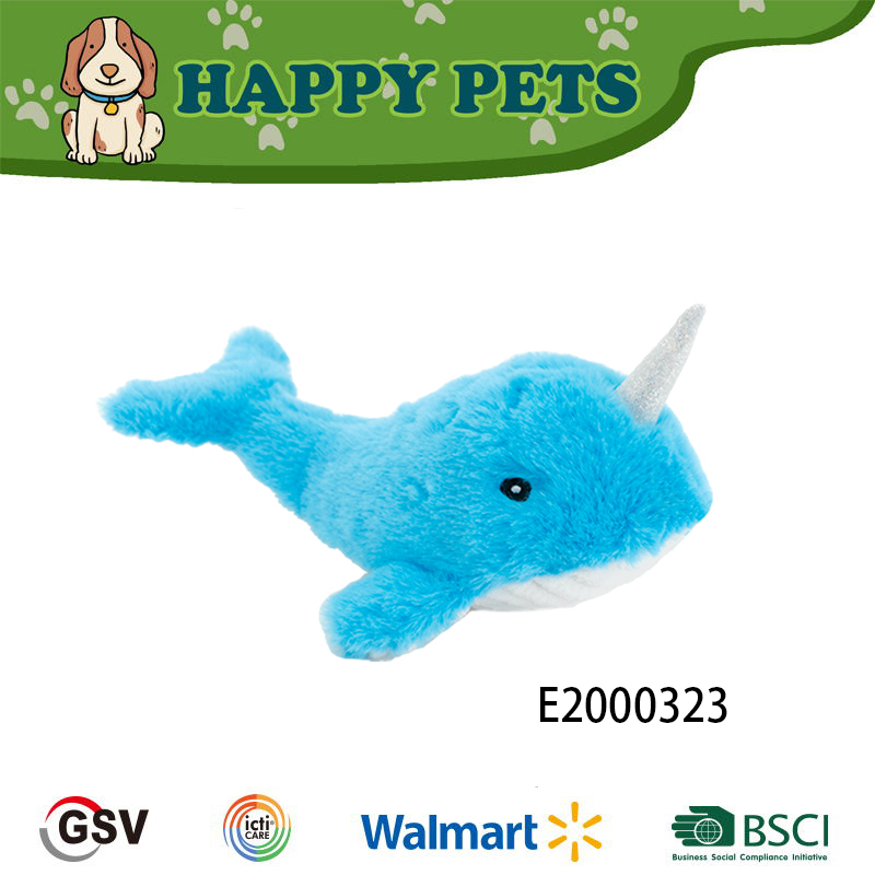 Pet Toy Narwhal Gtst Plush Toy（e2000323）