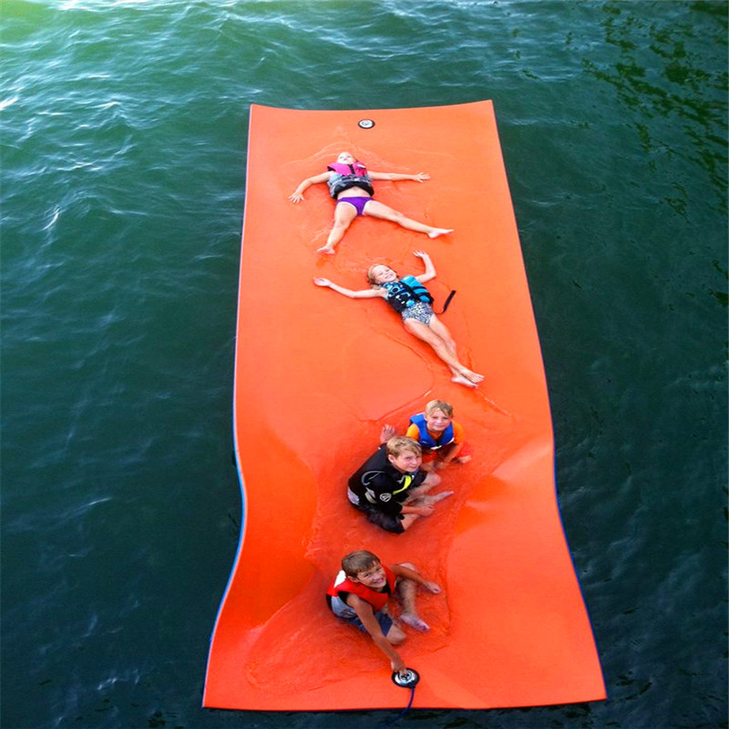 Swimming floating water cushion/mat water floating foam mat