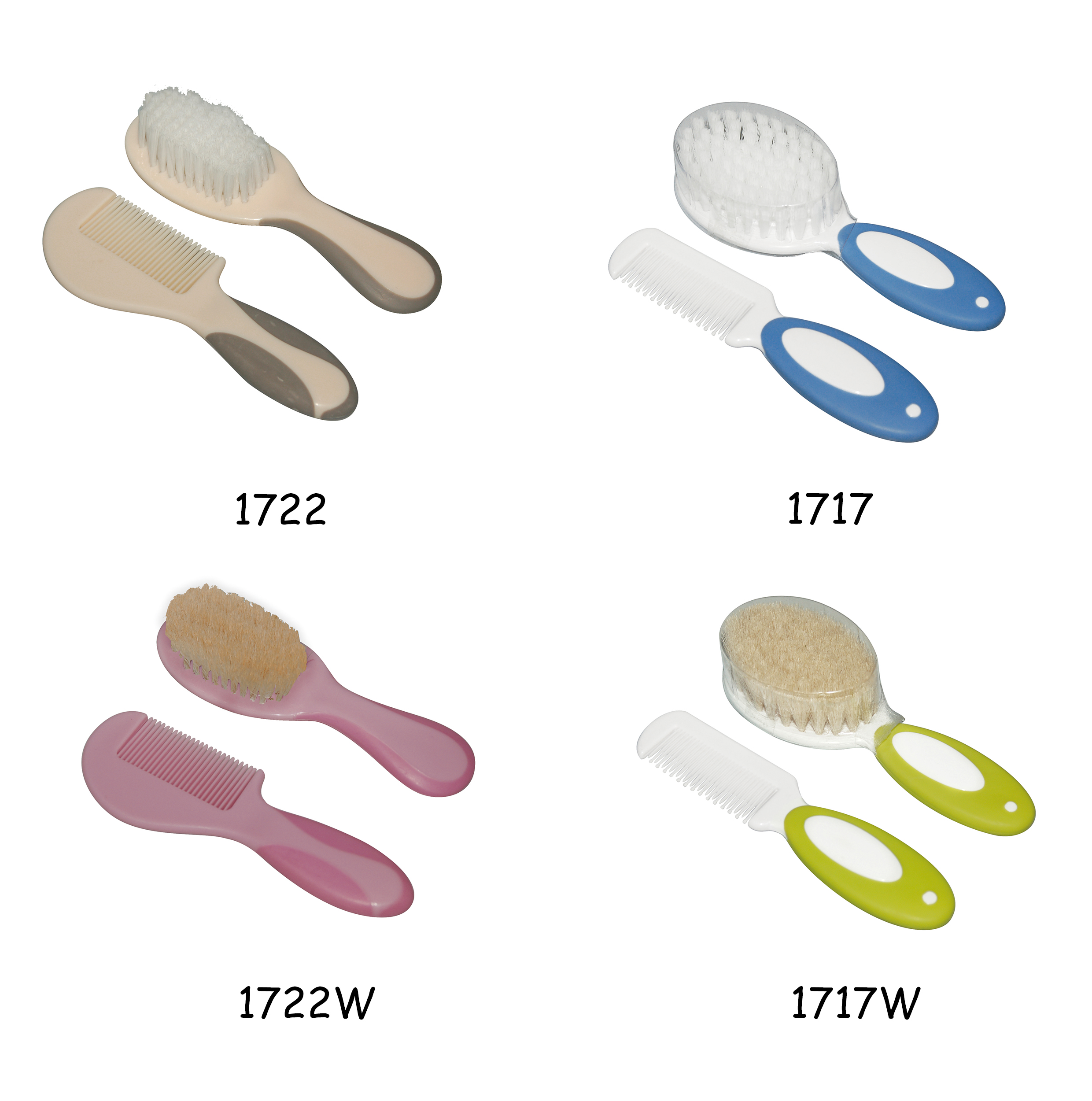 baby comb and brush