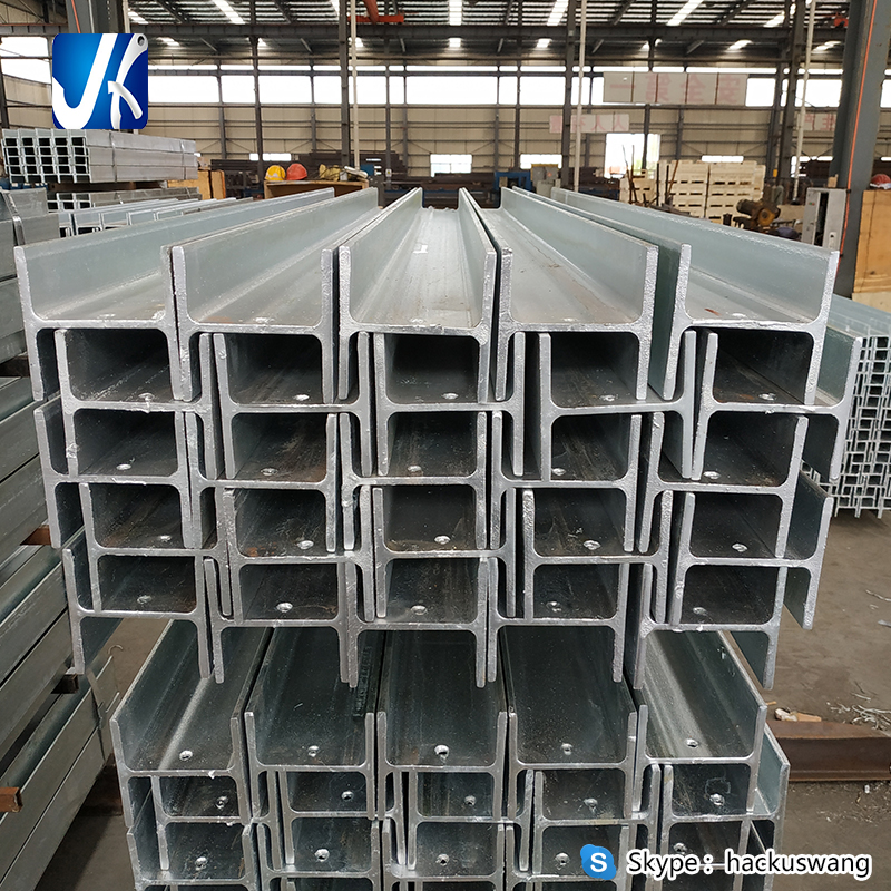 Q355 H beam galvanised steel retaining wall post