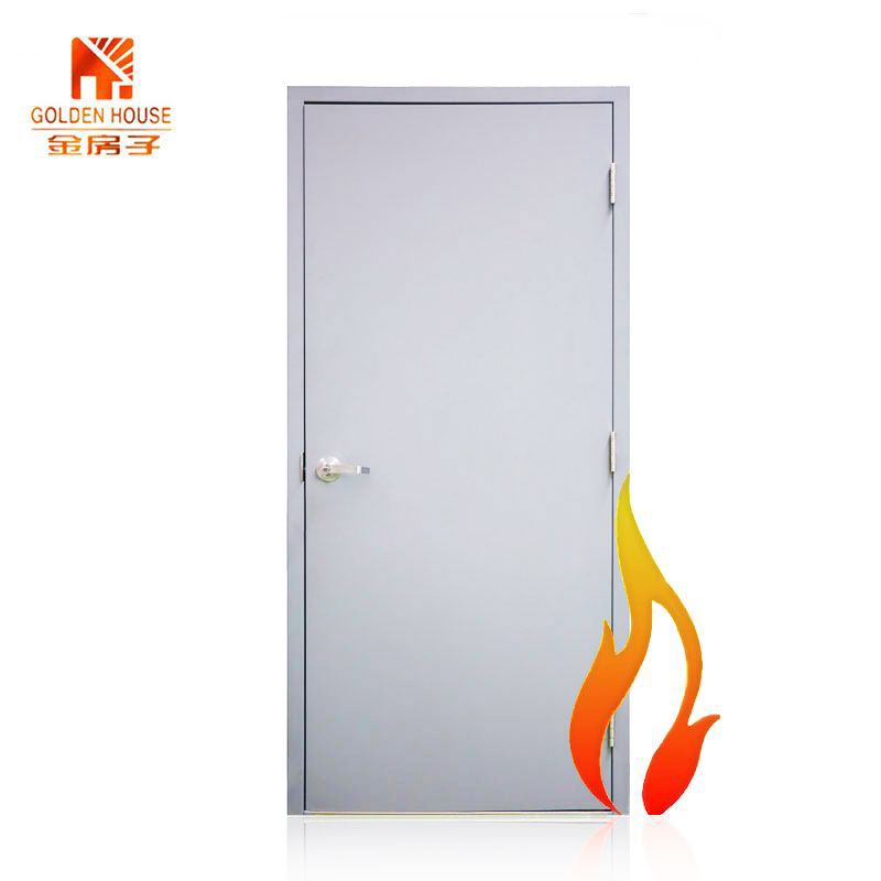 New York Steel Modern Entry Doors With WH Intertek Fireproof Door Steel Fire Doors