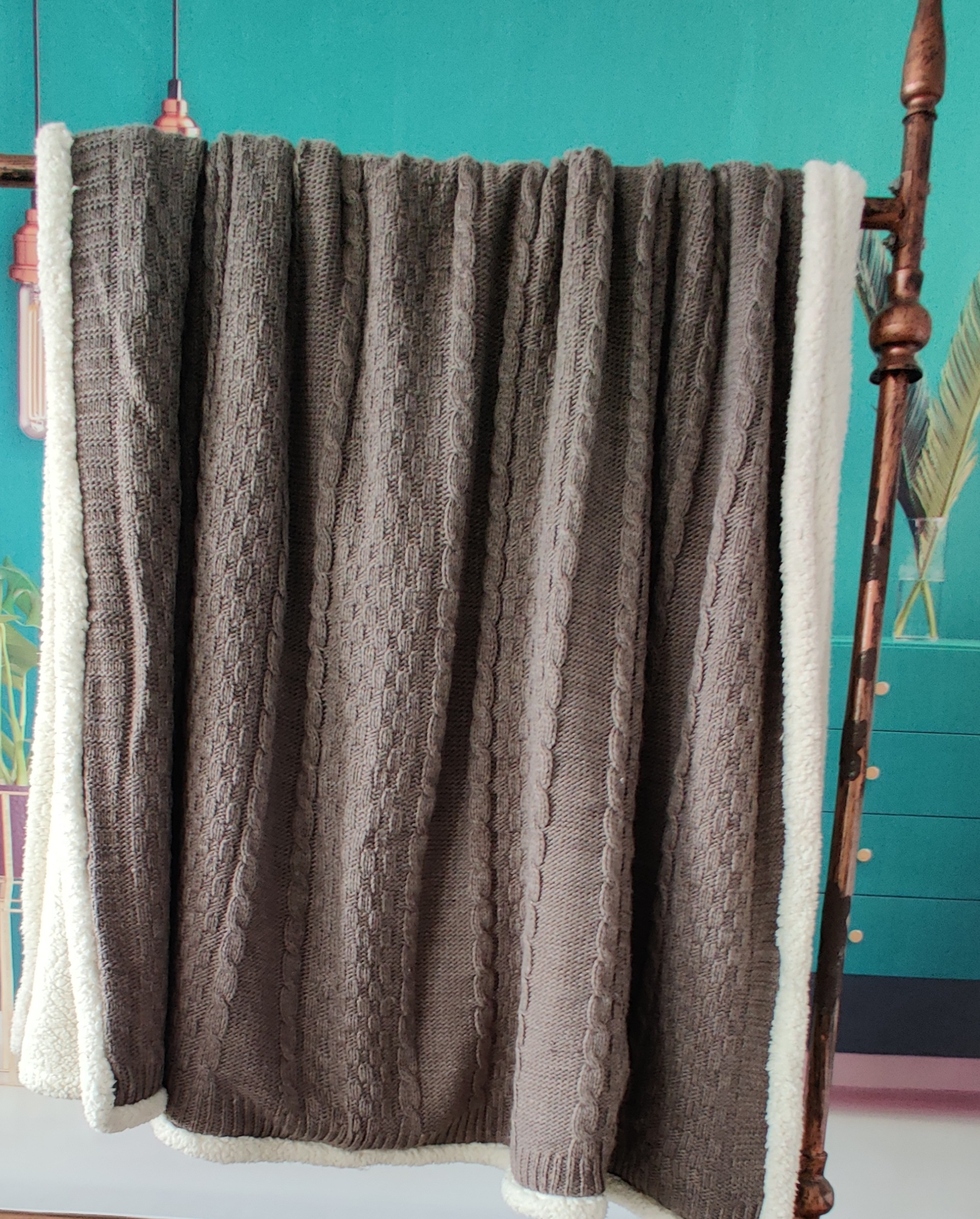 New Type 2021 Knitted Blanket Blanket Comfortable Soft Fabric 6