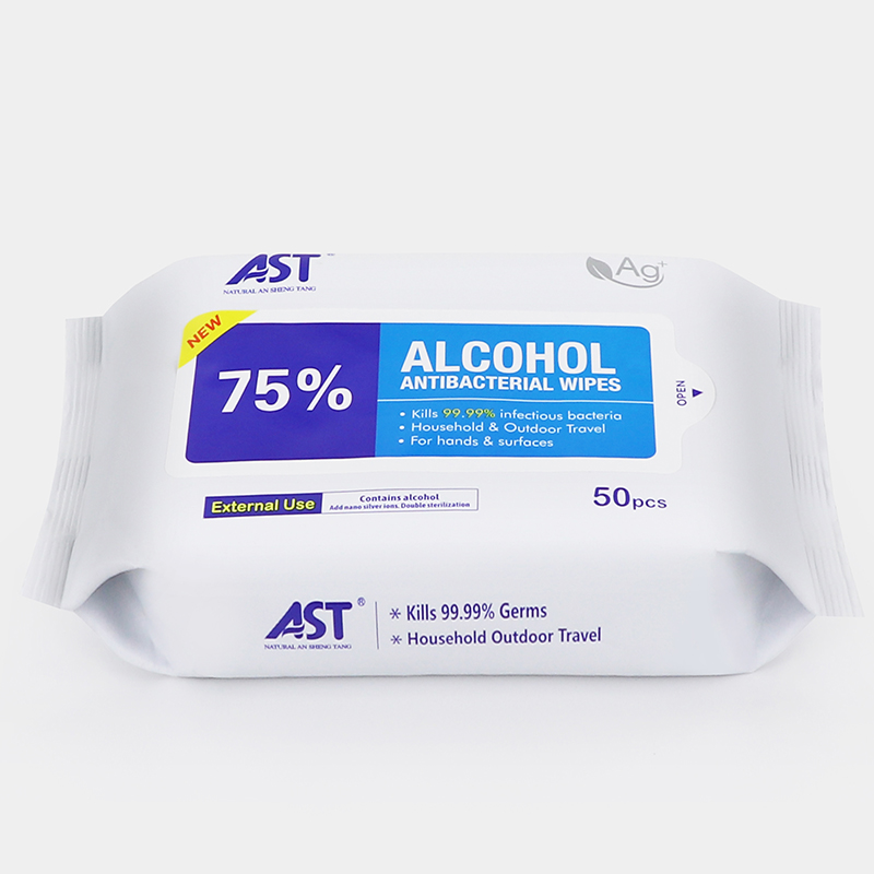 75% alcohol disinfectant wipes