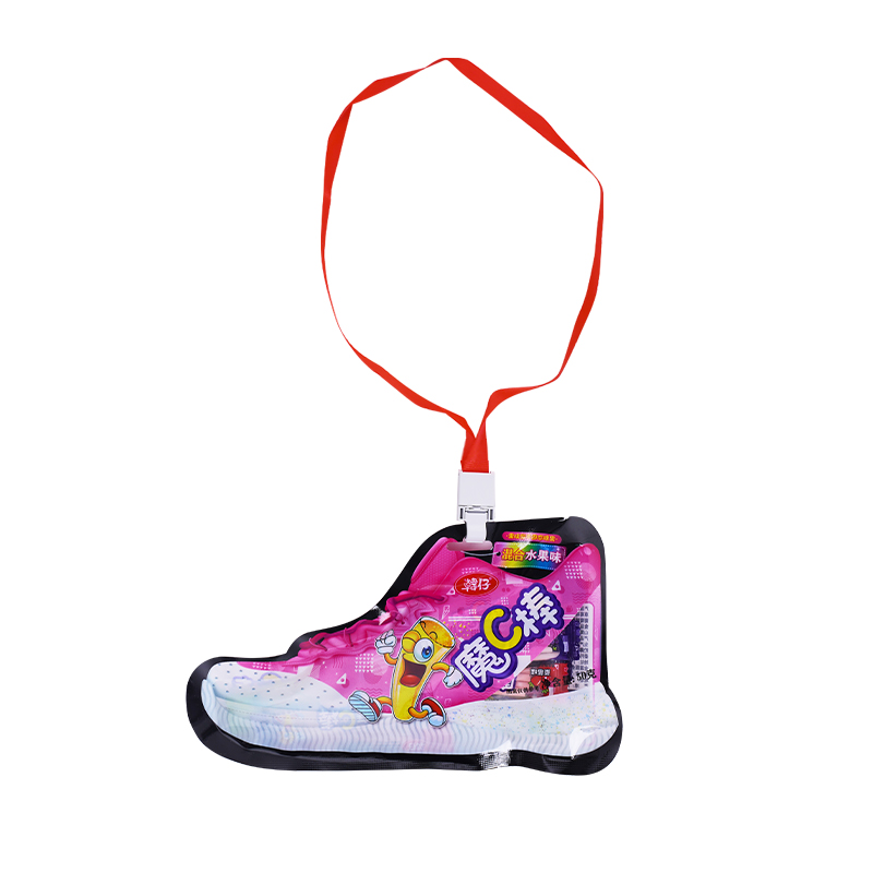 Sour Straw Chewy Stick Candy in magic shoes