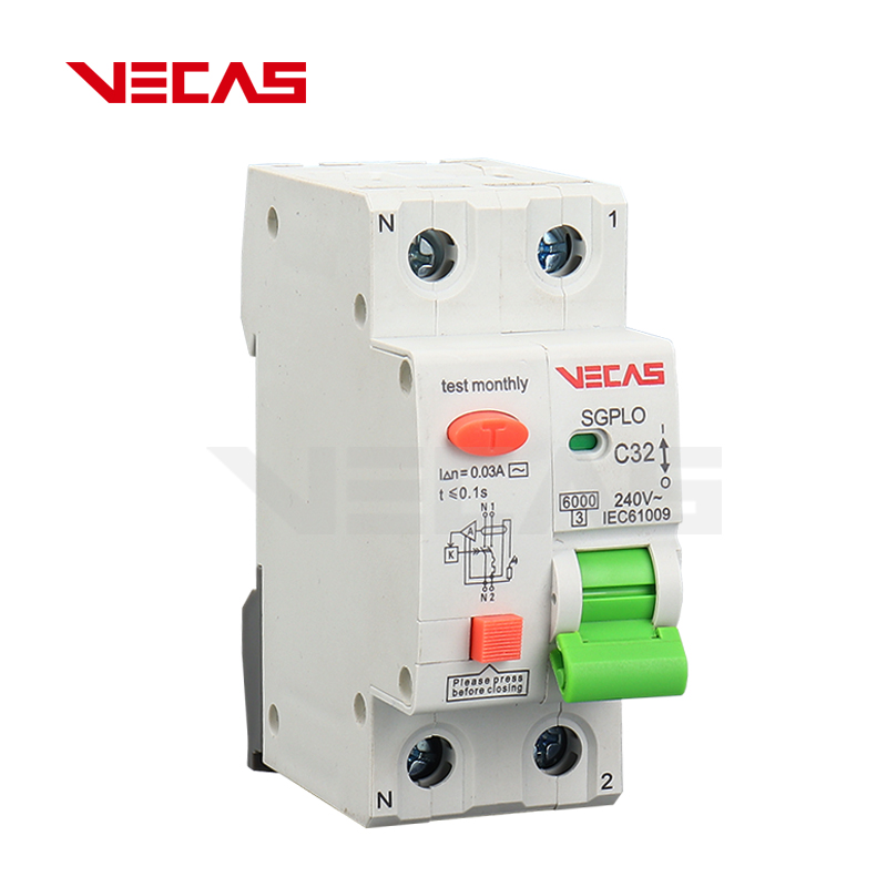 VECAS Breaker Air Switch Household Air Switch Leakage Protection Breaker DZ47LE