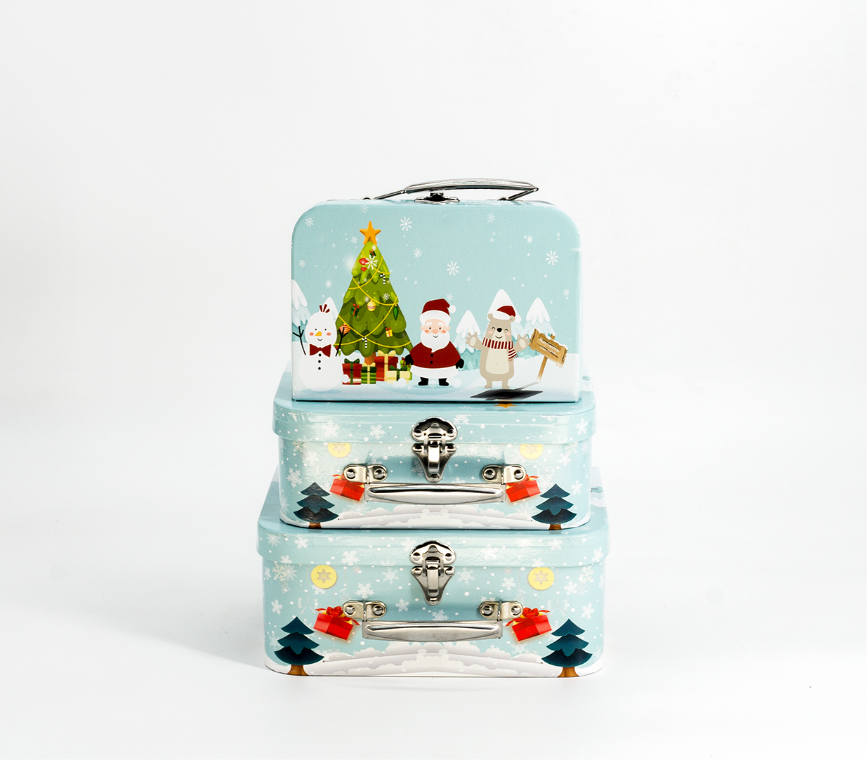 Suitcase Box Storage Box Gift Box Packing Box 3/Set