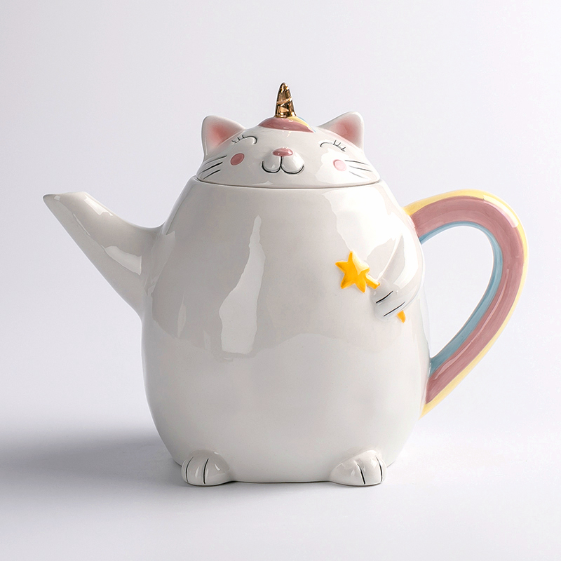 Ceramic milk pot