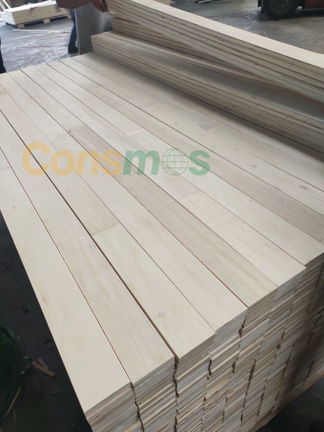 Consmos mr p. low formaldehyde LVL beam timber lumber for pallet and bed slats