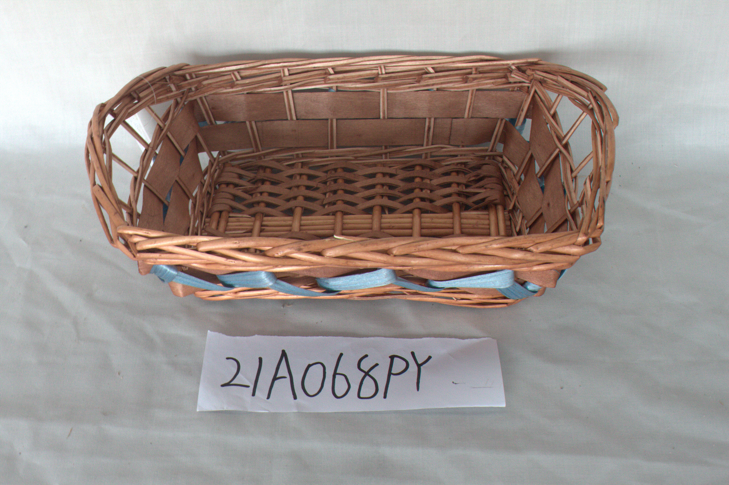 Kingwillow gift tray hot selling Christmas gift wicker storage fruit basket tray storage tray