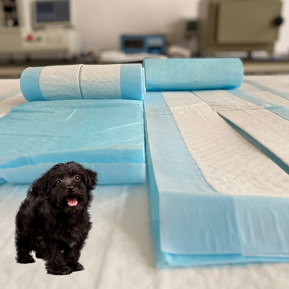 Porous film puppy pads，Fast dry puppy pads.